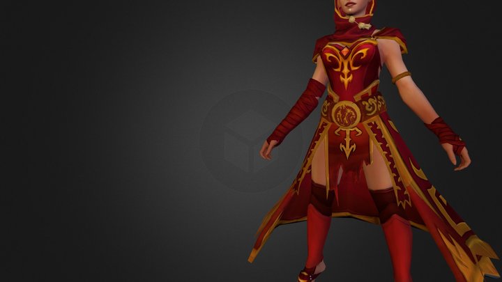 Saraab of Misrule :: Polycount Contest Entry 3D Model