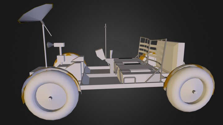 Apollo Rover.dae 3D Model