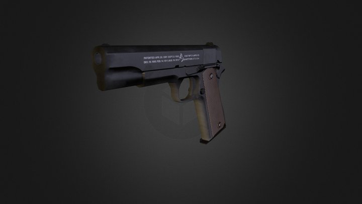 Colt 1911 3D Model