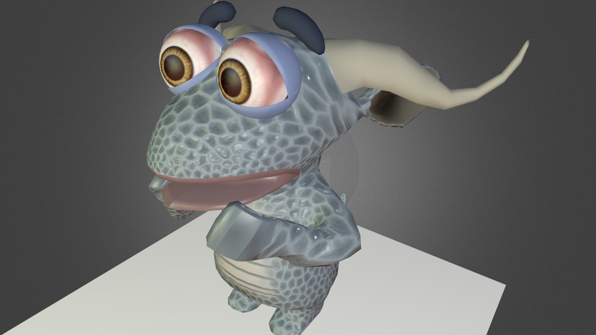 timid monster