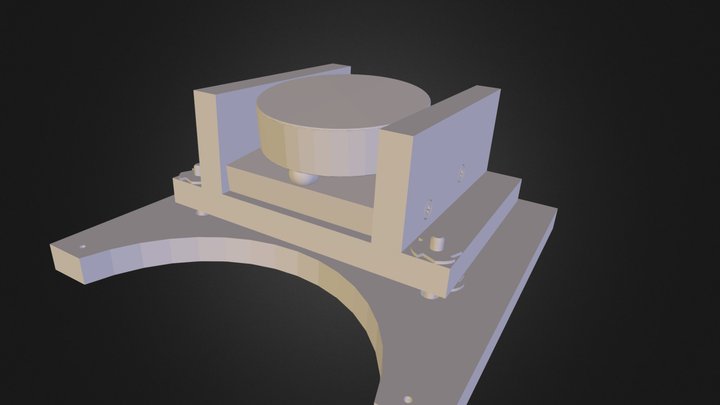 Secondary Mirror Cell 3D Model