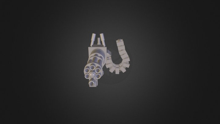 Assault Cannon 3D Model