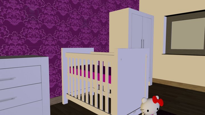 Child's Bedroom 3D Model