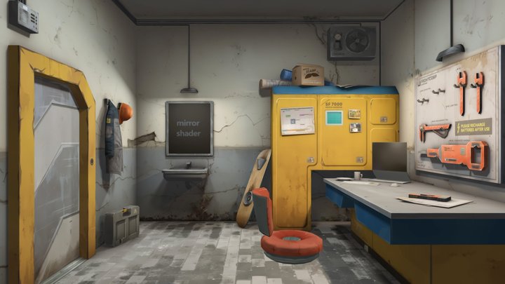 Santiago's workshop 3D Model