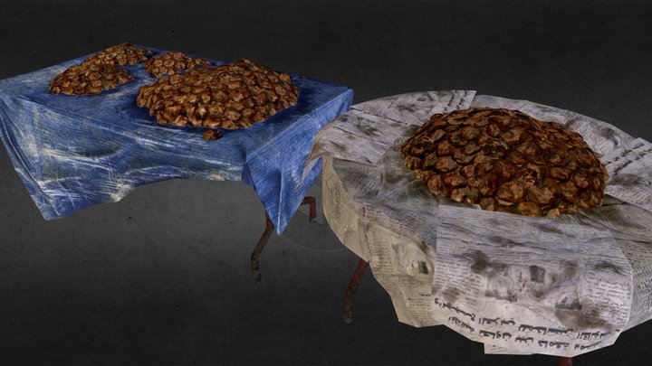 yemen store tables 3D Model