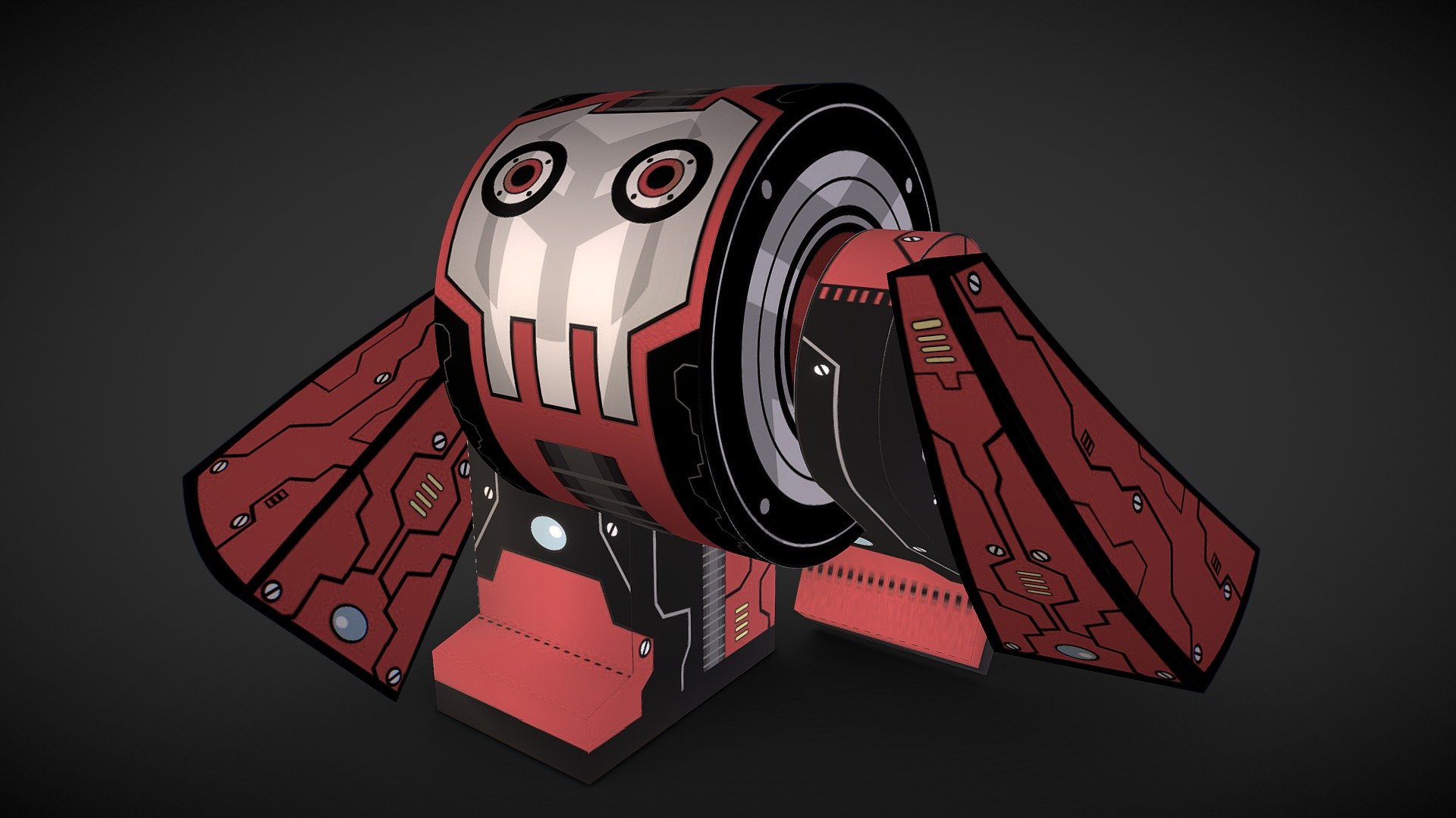 YE BOT - 3D model by Robob3ar (@robobear) [isDQVDN] - Sketchfab