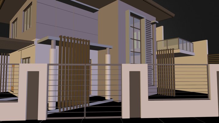 Llorono Residence scheme_04 3D Model