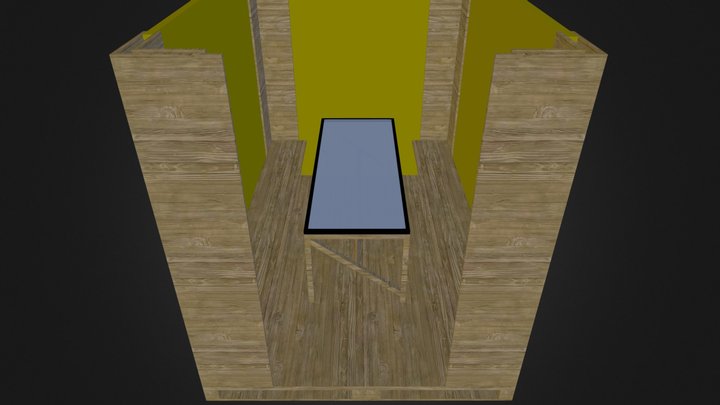 pop-up vergaderruimte 3D Model