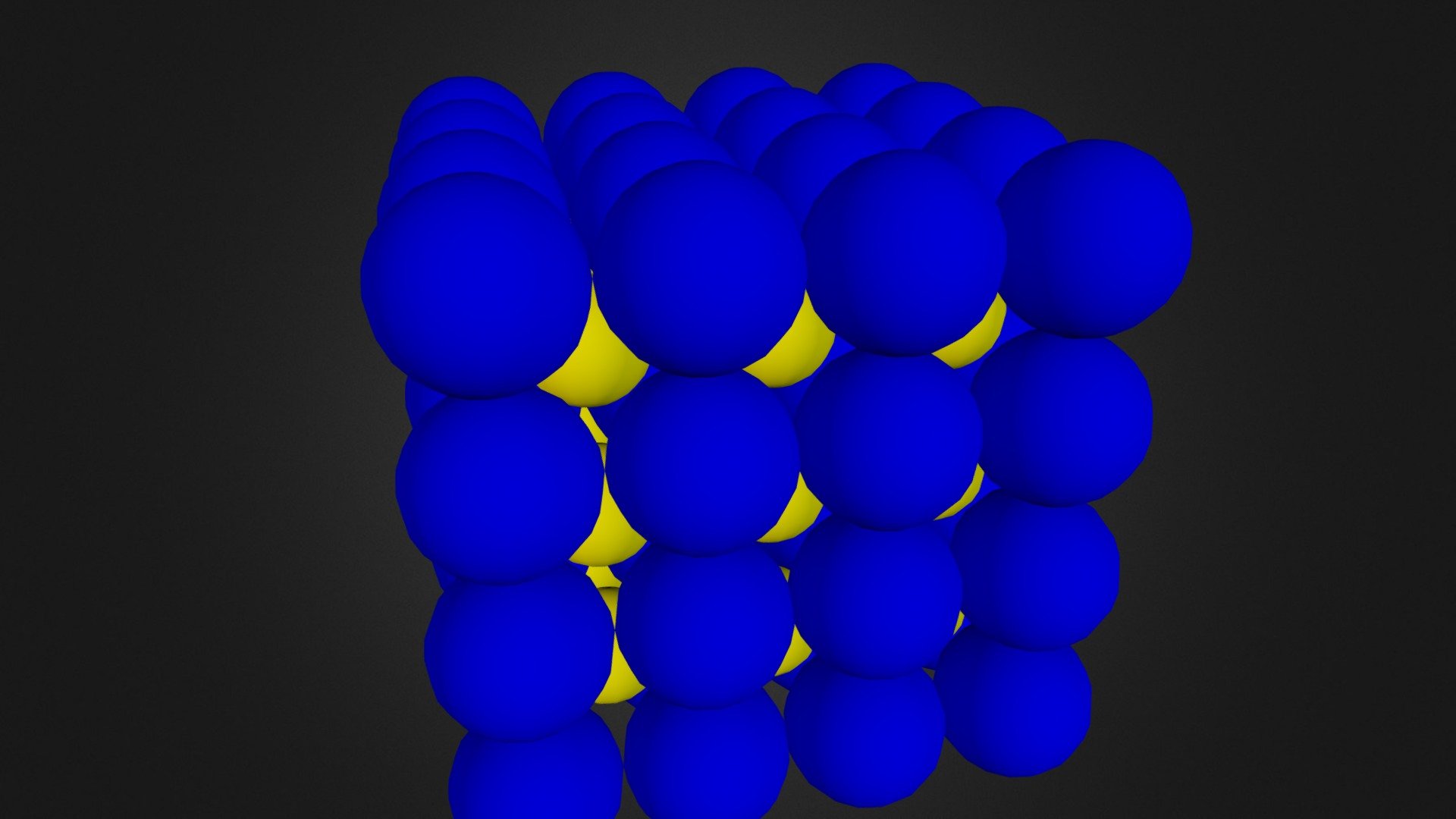 crystal structure - 3D model by pkarabinos [j78kSvS] - Sketchfab