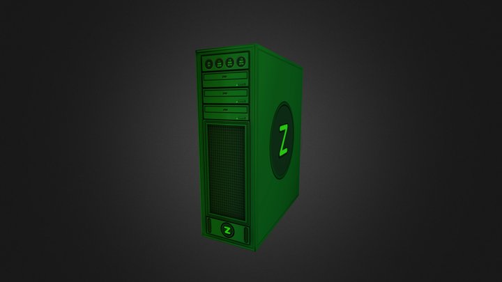 zPersonal_Computer 3D Model
