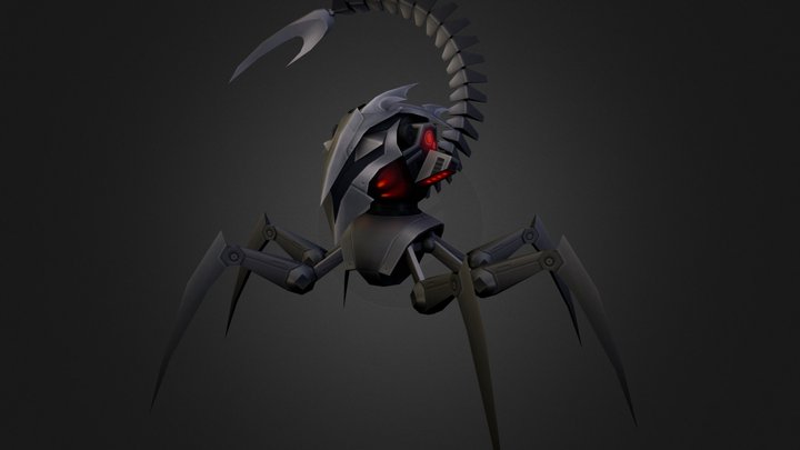 Mechanic Drone 3D Model