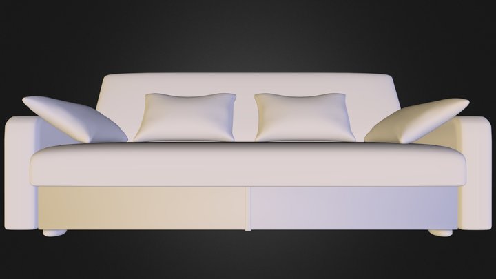 sofa_001.obj 3D Model