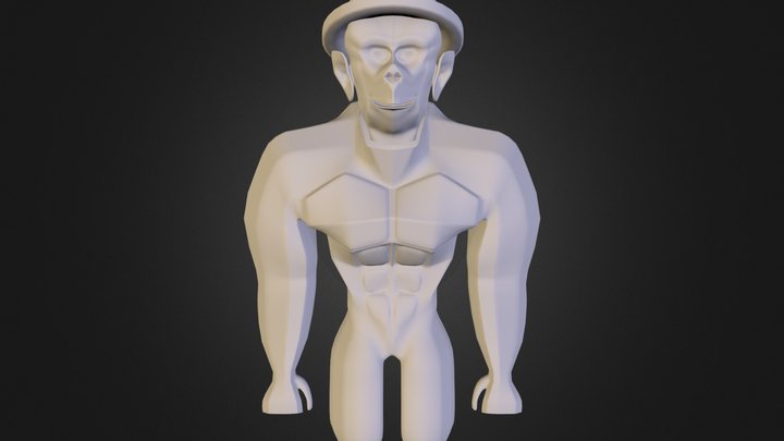 Ape Lincoln (WIP).obj 3D Model