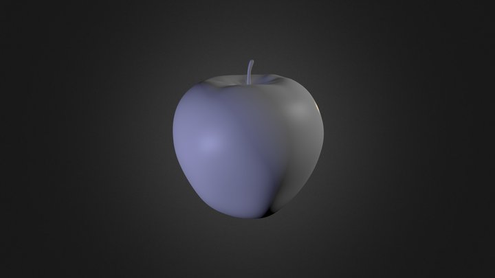 Apple.blend 3D Model