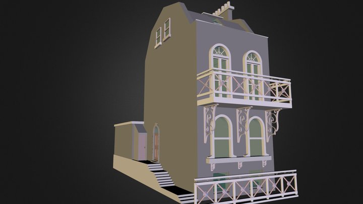 The Hargrave House.3ds 3D Model