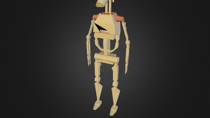 DroidCombat 3D Model
