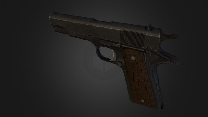 m1911a1 3D Model