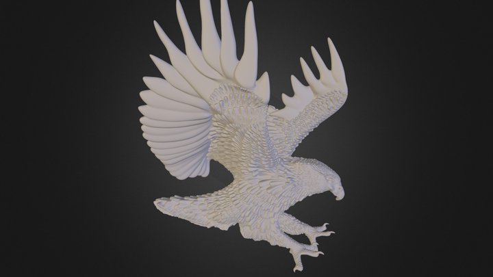 Eagle, 90% reduced (Vizup demo sample) 3D Model