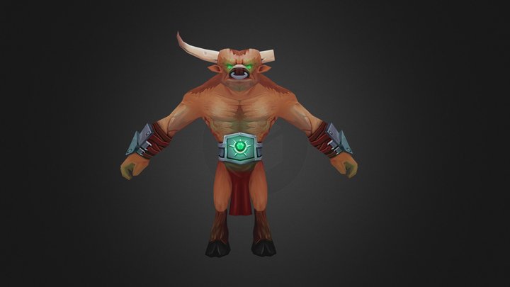 minotaur 3D Model