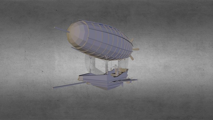 Airship 3D Model