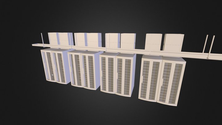 Server TEST 3D Model