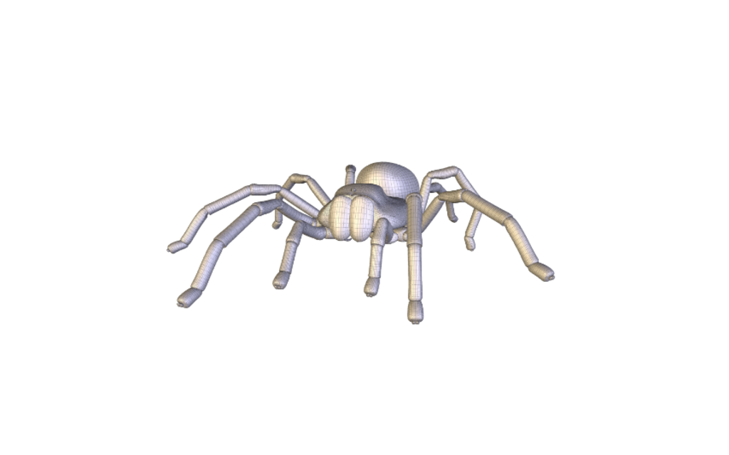 Spider.obj - 3D model by SeanJones [kS2ryn9] - Sketchfab