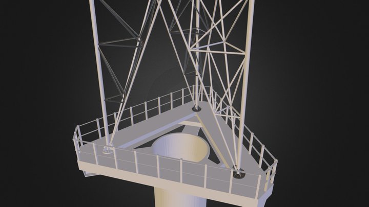 METMAST 3D Model