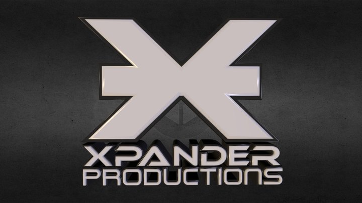 Xpander Productions 3D Logo 3D Model