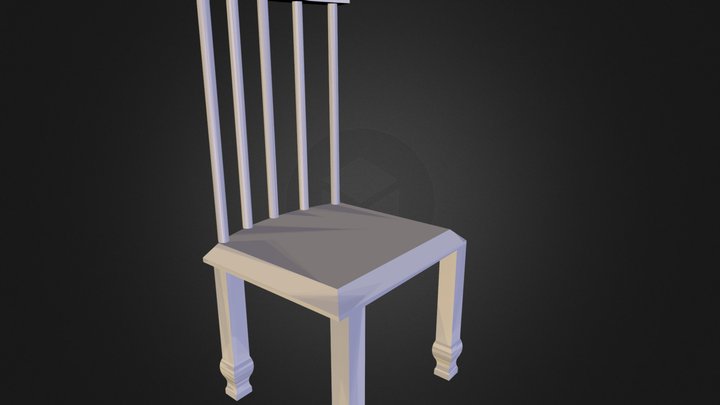 Estudo Cadeira 2 3D Model