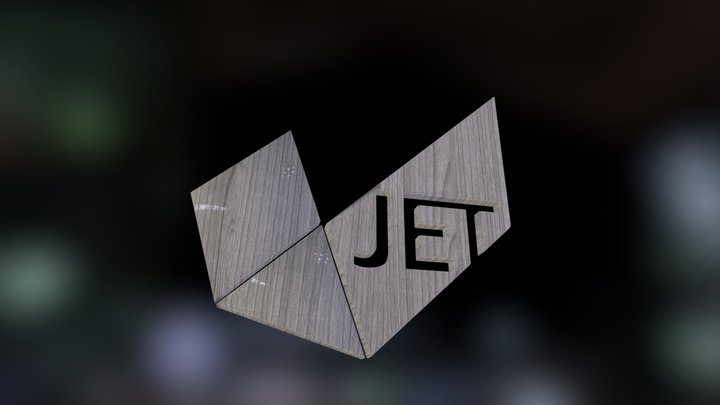 Logo studio JET 3D Model