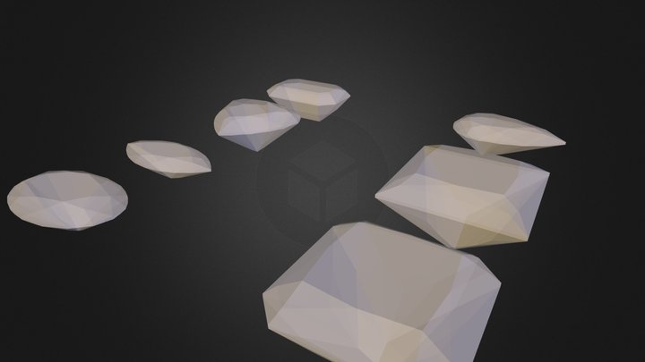 stones.3ds 3D Model