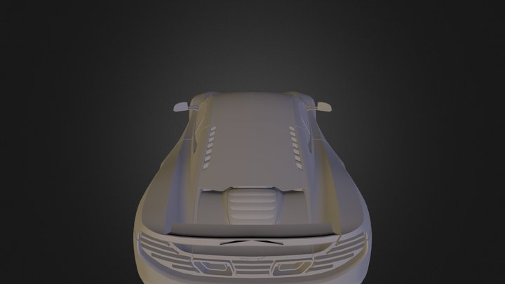 McLaren_MP4_12C.obj 3D Model