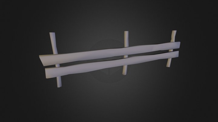 Fence with missing  3D Model