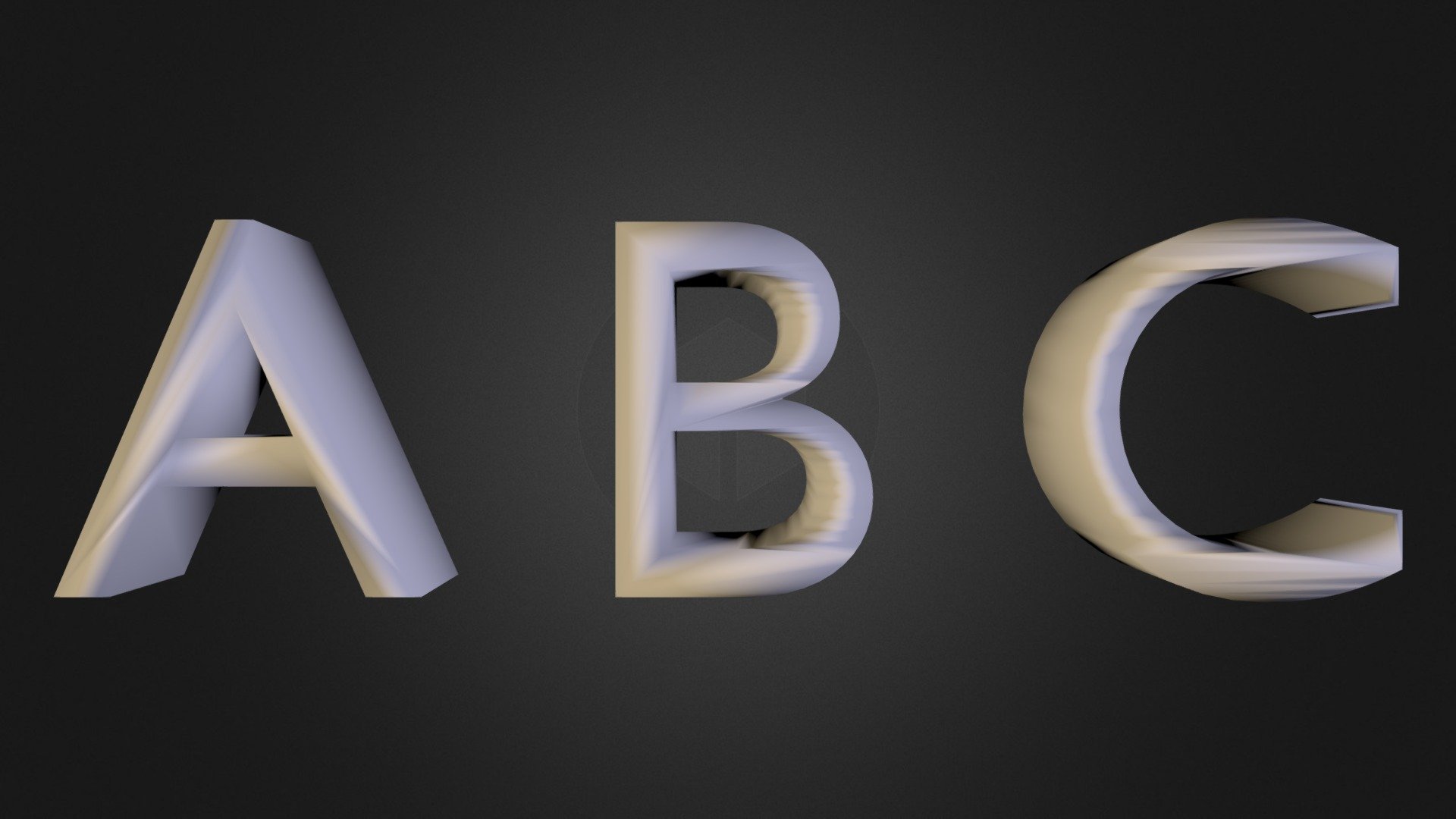 Buchstabe.obj - 3D model by TristanWittgen [lPBeOnp] - Sketchfab