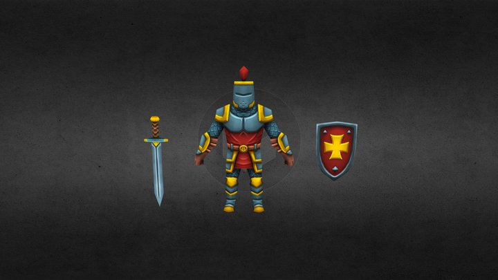 Knight 3D Model
