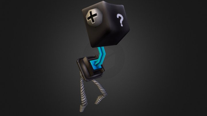 Keyboard Key Character 3D Model