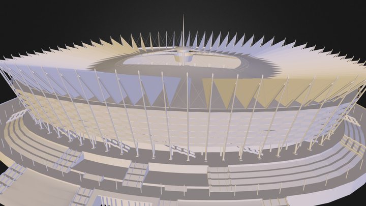 Stadion Narodowy 3D Model