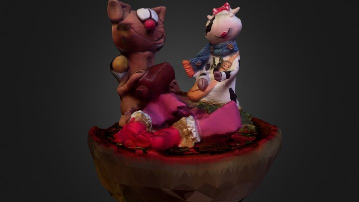 CatCow 3D Model