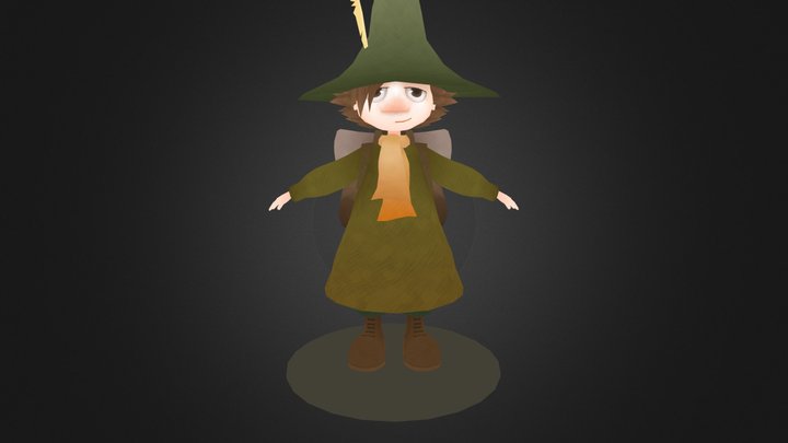Snufkin 3D Model