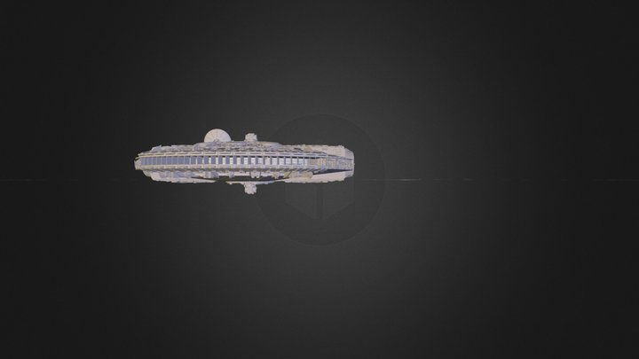 Star Wars -  Millenium falcon / Cookie 3D Model