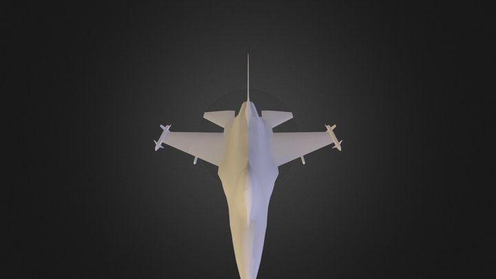 f-16.obj 3D Model