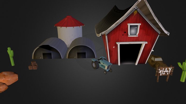 Killin Fields - Props 3D Model