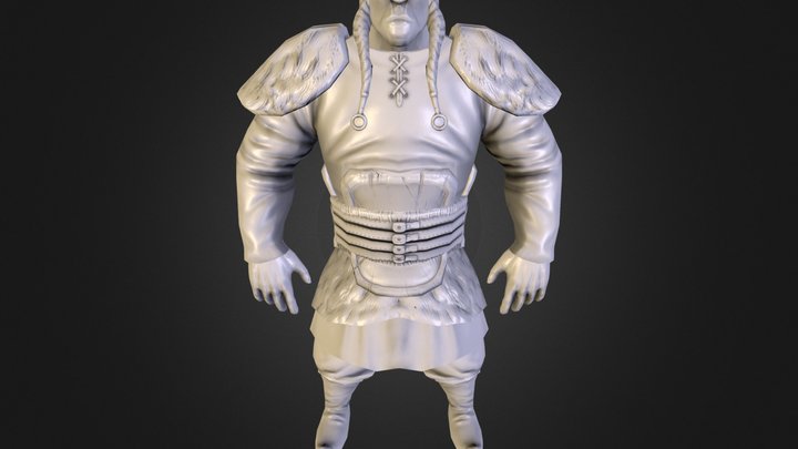 KalmykBigBoy.obj 3D Model