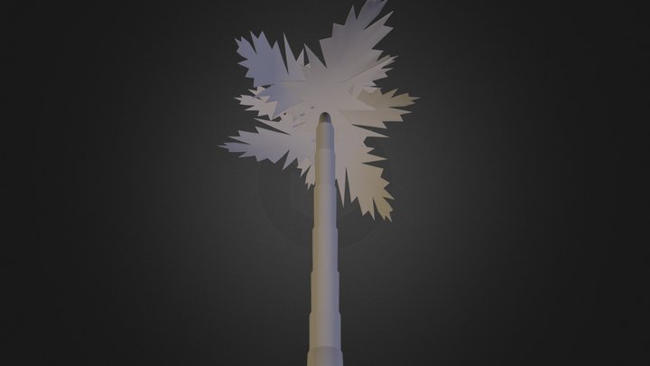 palm tree.fbx 3D Model
