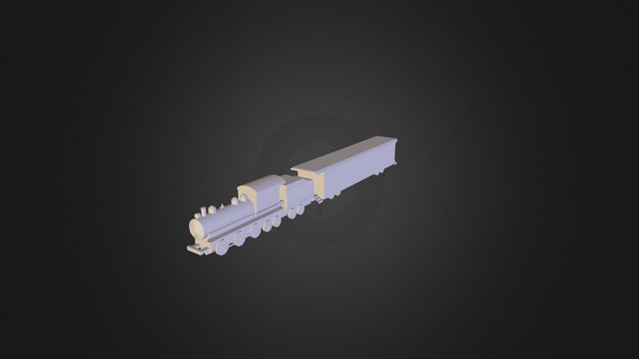 LowellTrain 3D Model