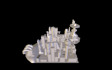 CityMarmoset3.obj 3D Model