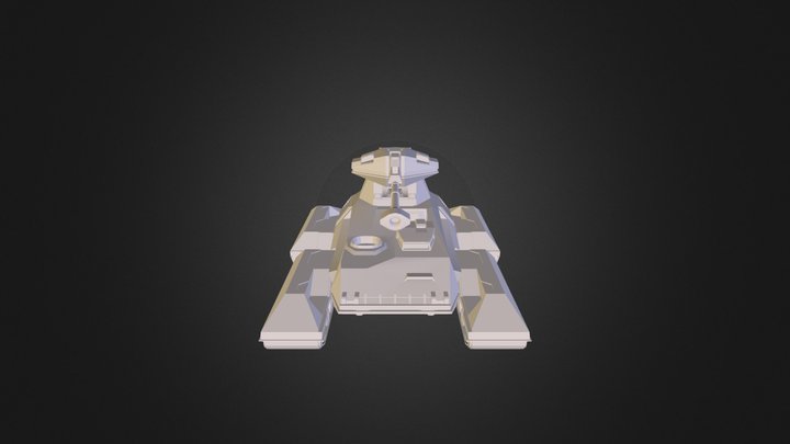 Halo Reach Scorpion Tank 3D Model