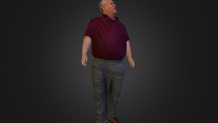 Big Man 3D Model