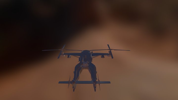 UH-557 .blend 3D Model