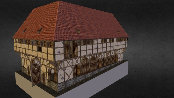 Hafenhaus 3D Model